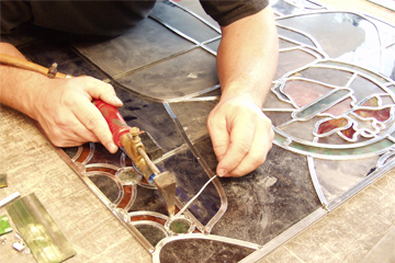 Modern glas in lood